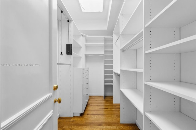 9999 Collins Ave Unit Ph3D, Bal Harbour, FL 33154 - walk in closet featuring wood finished floors