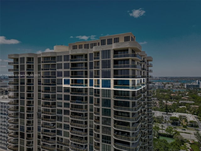 9999 Collins Ave Unit Ph3D, Bal Harbour, FL 33154 - view of building exterior with a city view