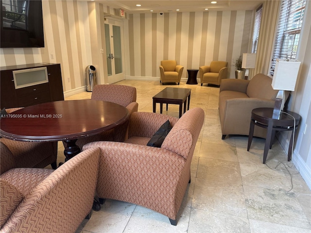 view of common area