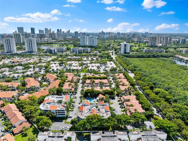 21075 NE 34th Ave Unit 306-2, Aventura, FL 33180 - birds eye view of property with a city view and a water view