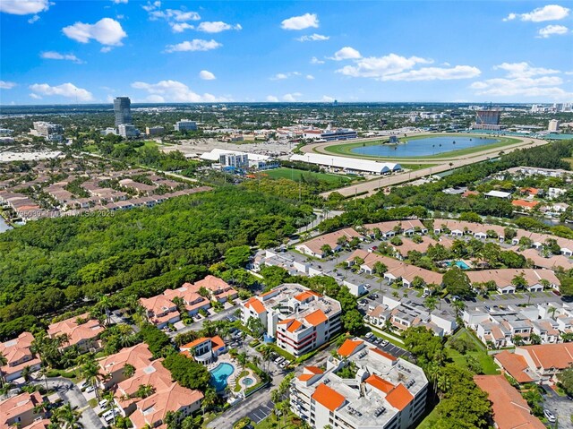 21075 NE 34th Ave Unit 306-2, Aventura, FL 33180 - birds eye view of property with a water view