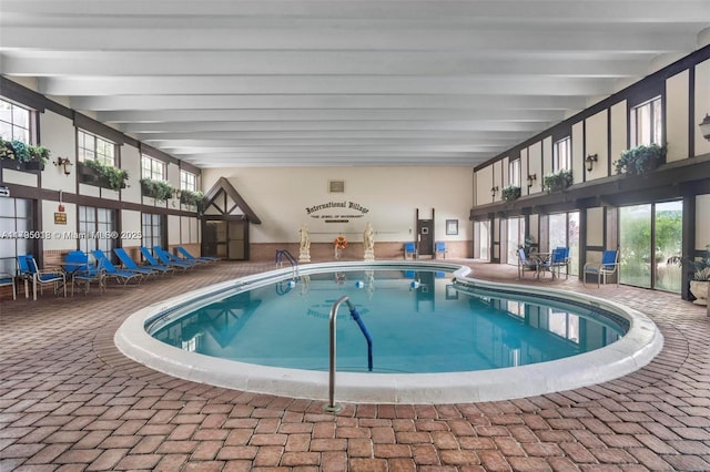 view of pool