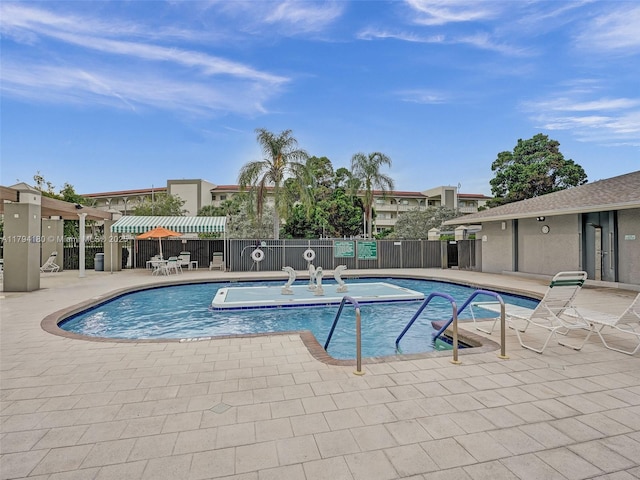 3501 Bimini Ln Unit K2, Coconut Creek, FL 33066 - community pool featuring fence and a patio