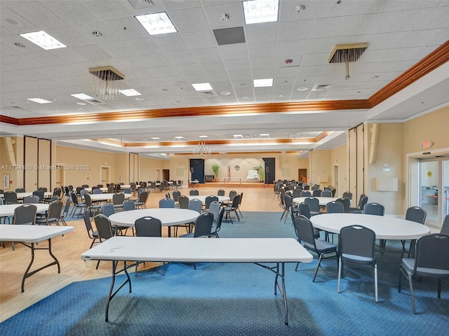 3501 Bimini Ln Unit K2, Coconut Creek, FL 33066 - interior space featuring crown molding and wood finished floors