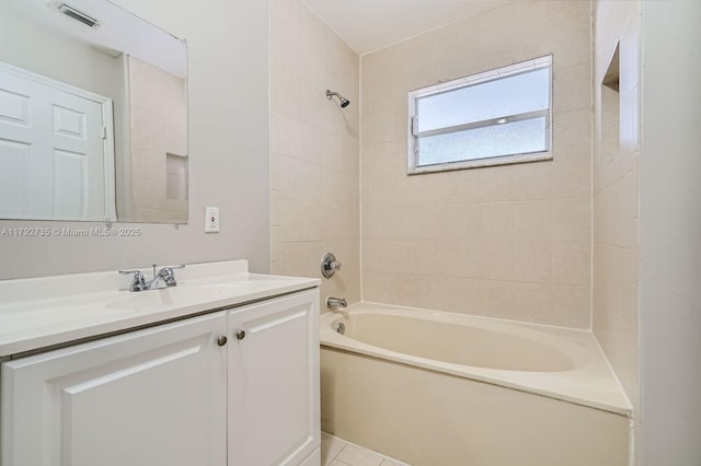 12846 SW 211th Ter, Miami, FL 33177 - full bathroom featuring vanity and  shower combination