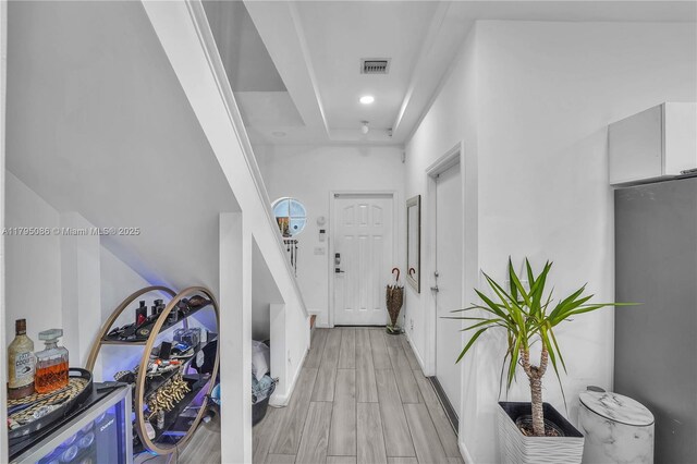 2307 Washington St Unit 5, Hollywood, FL 33020 - hallway with light wood-style floors