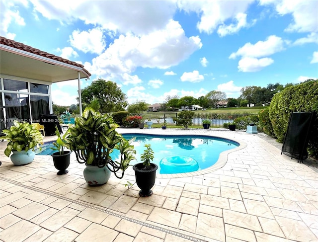 12022 Classic Dr, Coral Springs, FL 33071 - view of pool featuring a patio area