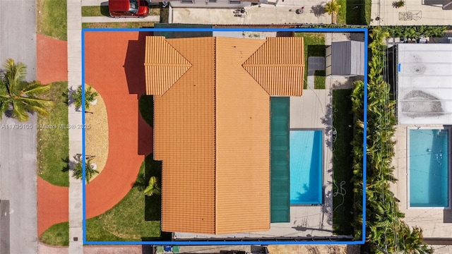 drone / aerial view