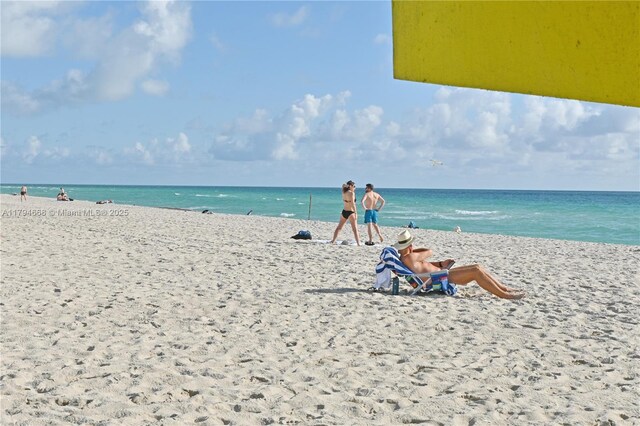 401 Ocean Dr Unit 1003, Miami Beach, FL 33139 - water view with a beach view