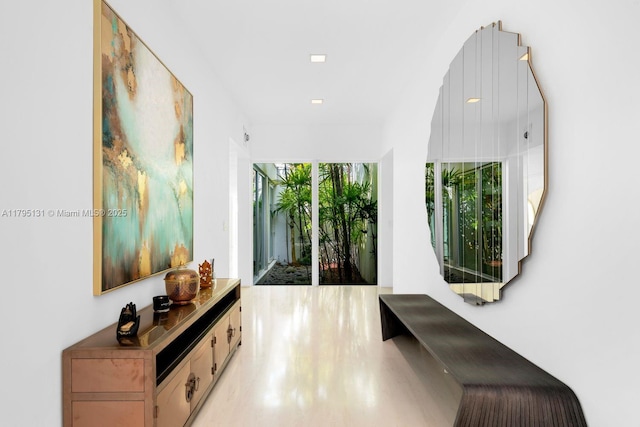 view of hallway