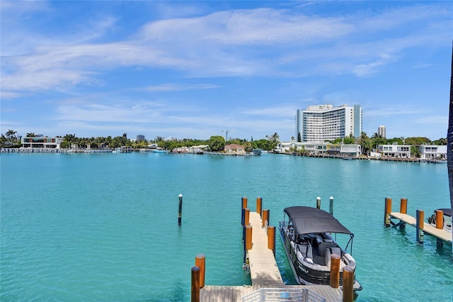 171 N Shore Dr Unit 171-1, Miami Beach, FL 33141 - view of dock featuring a water view