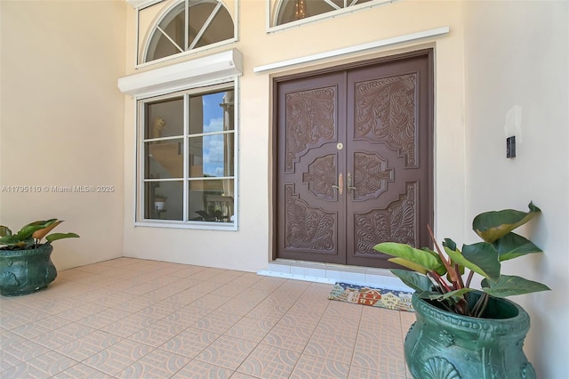 12360 SW 1st St, Plantation, FL 33325 - property entrance with stucco siding