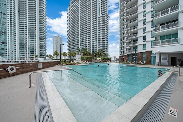 view of community pool