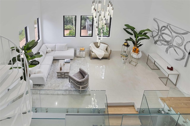 view of living room