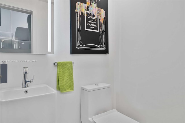 bathroom with toilet