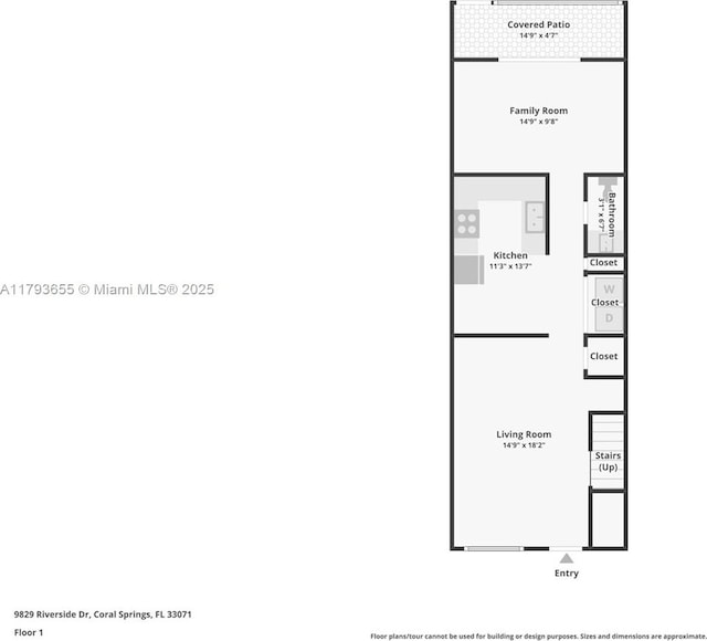 9829 Riverside Dr Unit 42-6, Coral Springs, FL 33071 - property floor plan