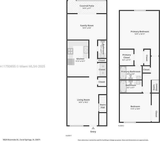 9829 Riverside Dr Unit 42-6, Coral Springs, FL 33071 - property floor plan