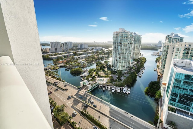 16485 Collins Ave Unit 2438, Sunny Isles Beach, FL 33160 - water view with a city view