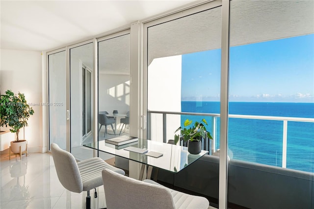 16485 Collins Ave Unit 2438, Sunny Isles Beach, FL 33160 - balcony featuring a water view