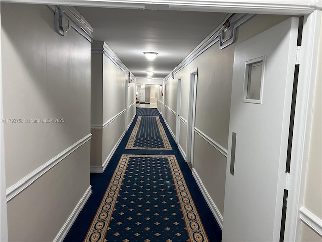 5005 Collins Ave Unit 214, Miami Beach, FL 33140 - hall featuring baseboards