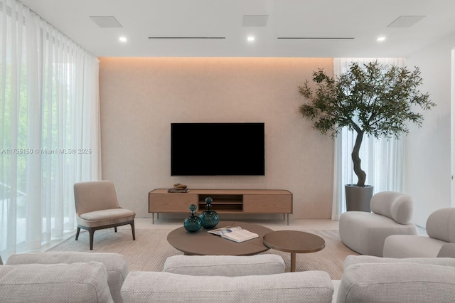 310 W Dilido Dr, Miami Beach, FL 33139 - living area featuring carpet