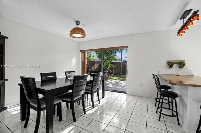 16080 SW 138th Pl, Miami, FL 33177 - dining room with a textured ceiling