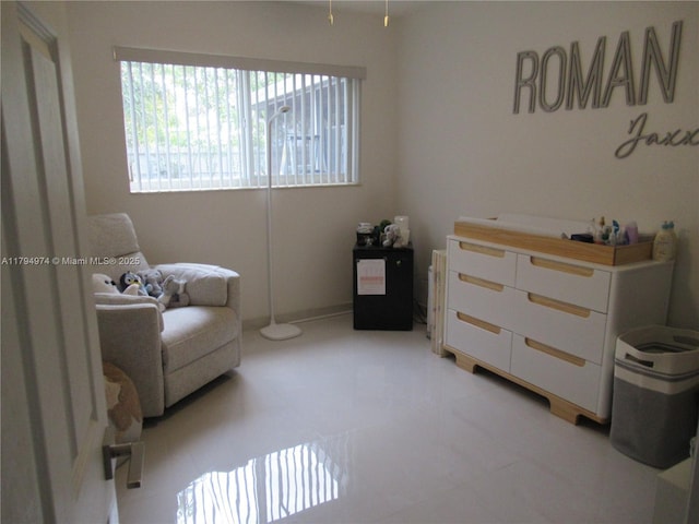 view of living area
