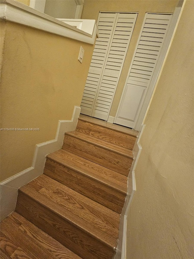 view of staircase