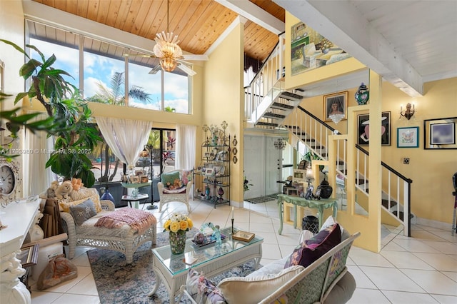 building lobby featuring stairs
