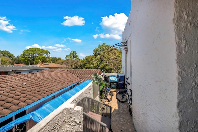 view of pool