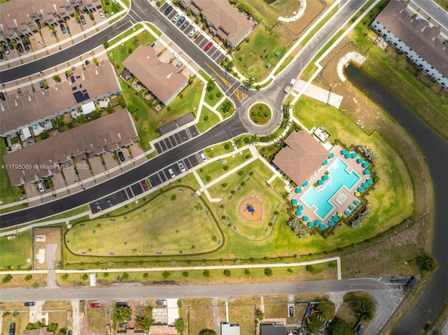 drone / aerial view