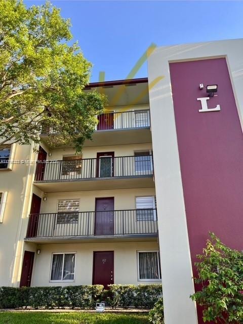 view of property