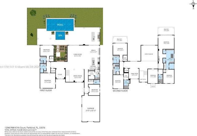 12060 NW 67th Ct, Parkland, FL 33076 - view of layout