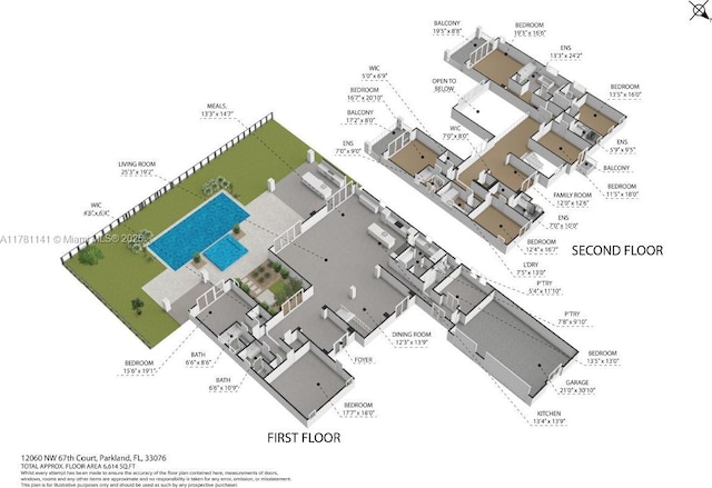 12060 NW 67th Ct, Parkland, FL 33076 - floor plan