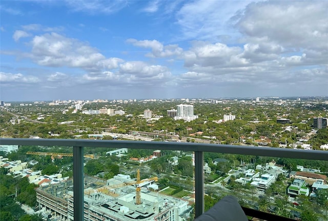 2101 Brickell Ave Unit 3208, Miami, FL 33129 - balcony featuring a view of city