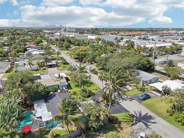4400 NE 13th Ave, Oakland Park, FL 33334 - drone / aerial view featuring a view of city
