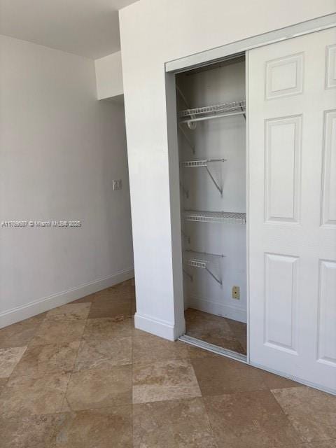 view of closet