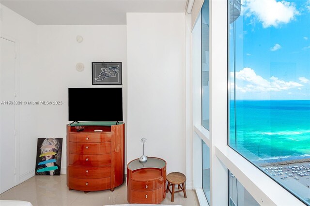 18201 Collins Ave Unit 3405, Sunny Isles Beach, FL 33160 - bedroom featuring tile patterned floors