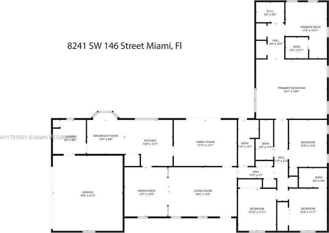 8241 SW 146th St, Palmetto Bay, FL 33158 - view of layout