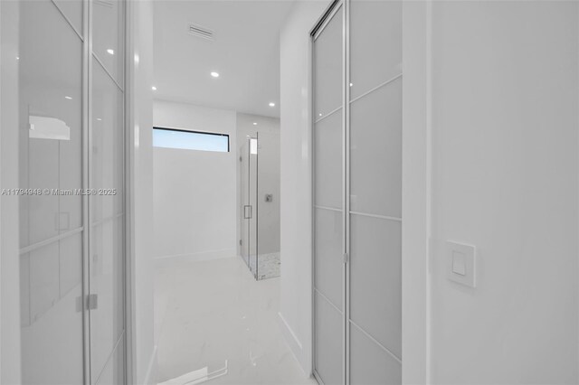 1427 NW 17th St, Cape Coral, FL 33993 - hallway with recessed lighting and visible vents