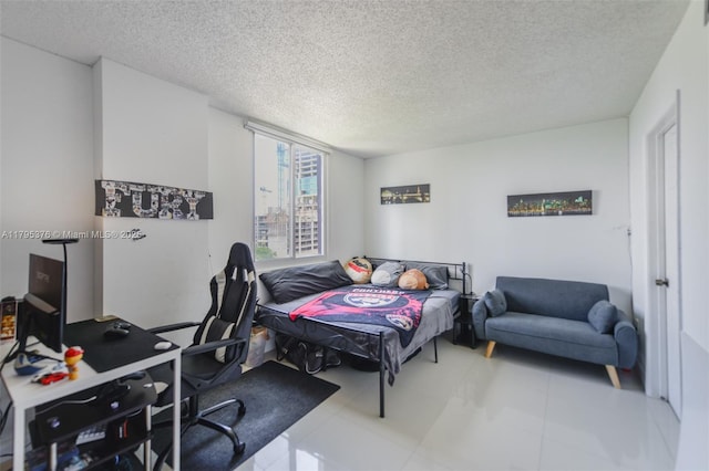 800 N Miami Ave Unit E-809, Miami, FL 33136 - bedroom with a textured ceiling