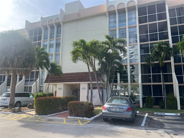 701 Three Islands Blvd Unit 409, Hallandale Beach, FL 33009 - view of property with uncovered parking