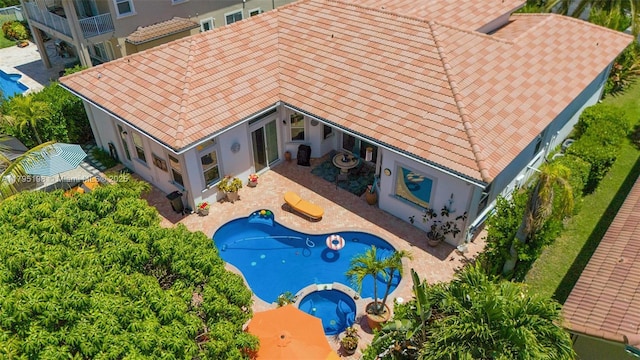 12307 NW 49th St, Coral Springs, FL 33076 - aerial view of property and surrounding area