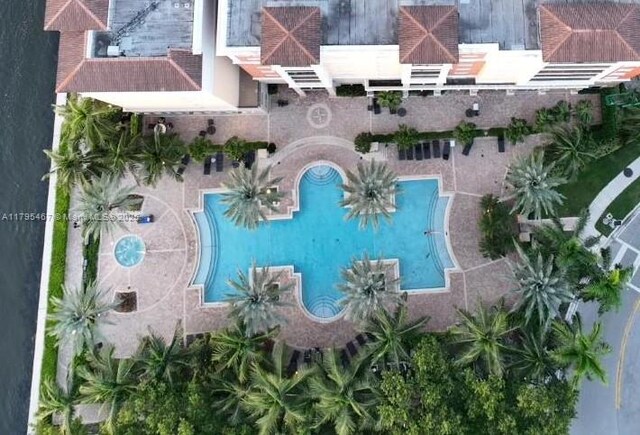 aerial view