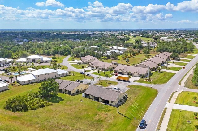 26136 Explorer St, Punta Gorda, FL 33983 - drone / aerial view with a residential view