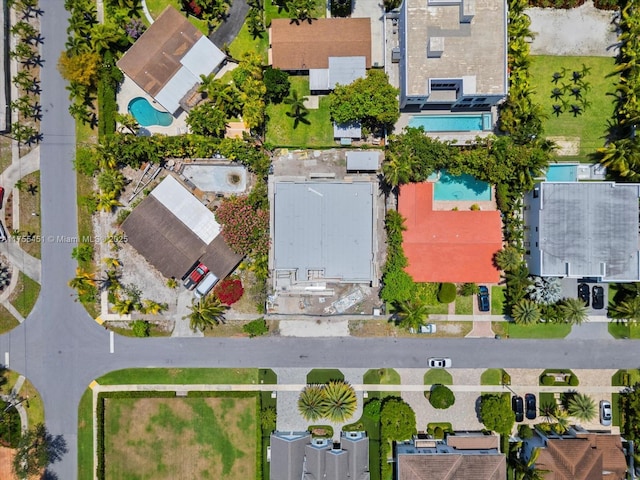 274 NE 3rd Ct, Boca Raton, FL 33432 - drone / aerial view of a pool