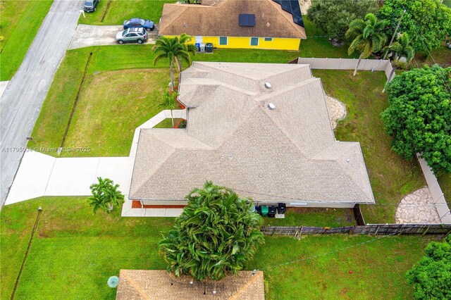 drone / aerial view