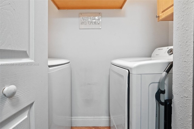 laundry area with laundry area and washing machine and dryer