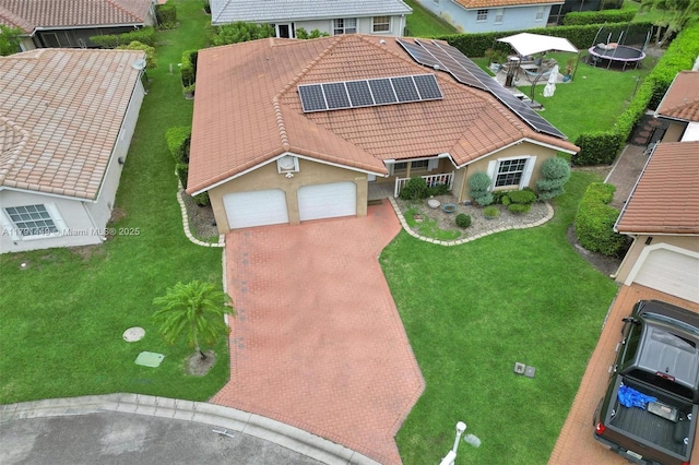 bird's eye view