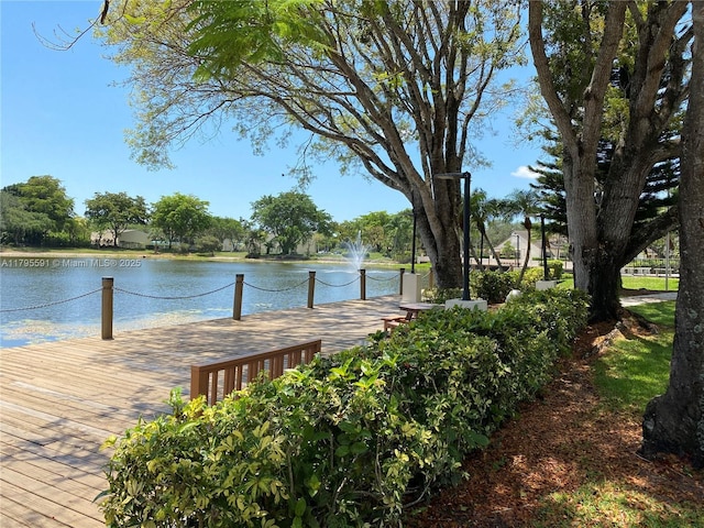4133 S Carambola Cir S Unit G203, Coconut Creek, FL 33066 - dock area with a water view